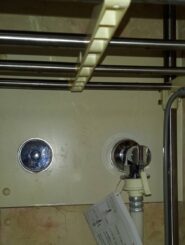 alt="【愛知県一宮市】洗濯用水栓交換工事 施工後 TOTO TW11Rへ交換し壁面配管に合わせて安全に使用できる状態へ改善した様子"