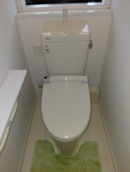 alt="愛知県一宮市でトイレタンクレバー不具合に伴う便器交換と床フランジ加工を行った施工事例"